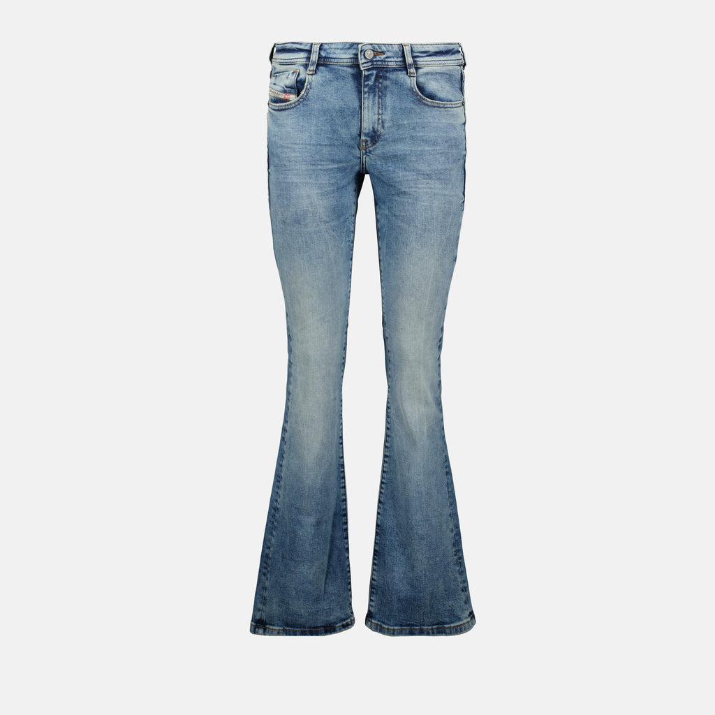 Calças Flare Jean 1969 Diesel Azul Femme