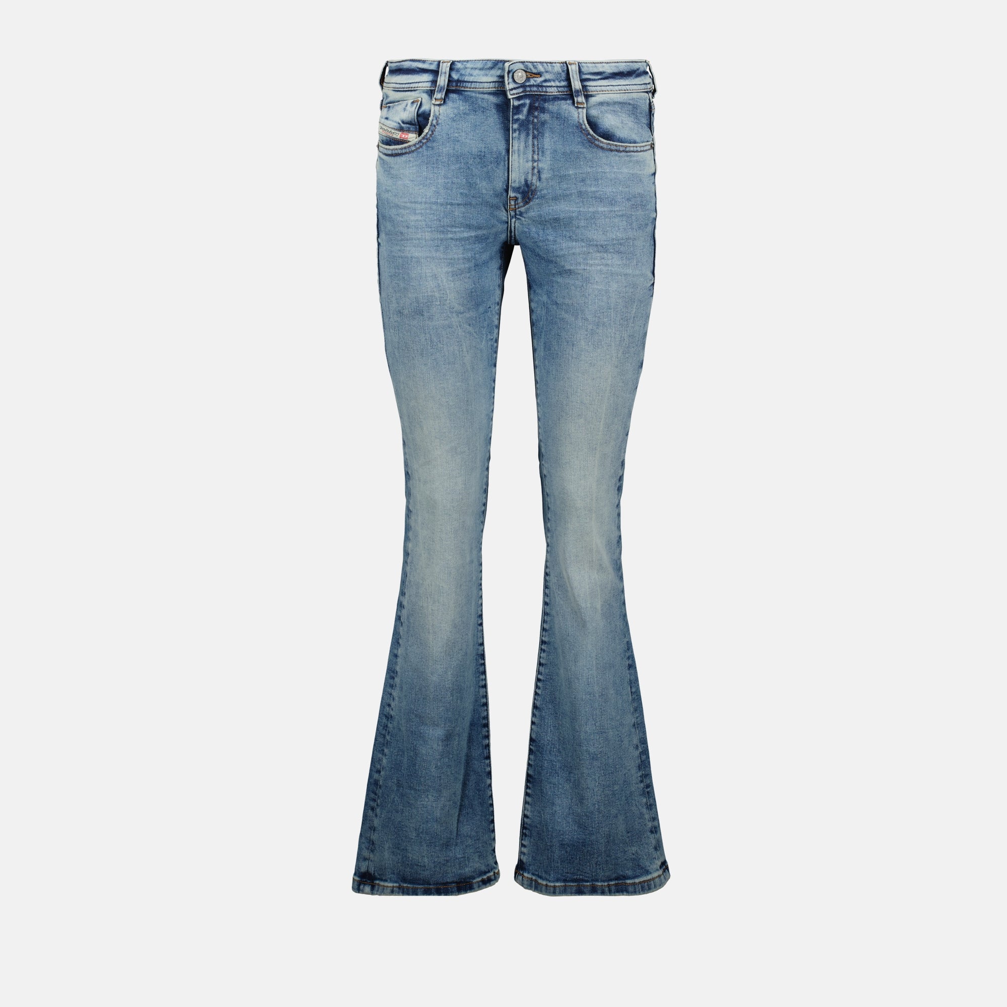 Pants Flare Jean 1969 Diesel Blue Femme