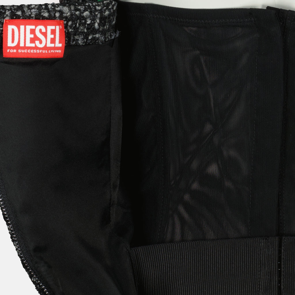 Immagine del top T-Orset grigio di Diesel per Donna - Autunno-Inverno 2025 - Vista dettagliata 2