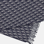 Écharpes, foulards et gants Écharpe Dior Oblique Dior Bleu foncé Homme