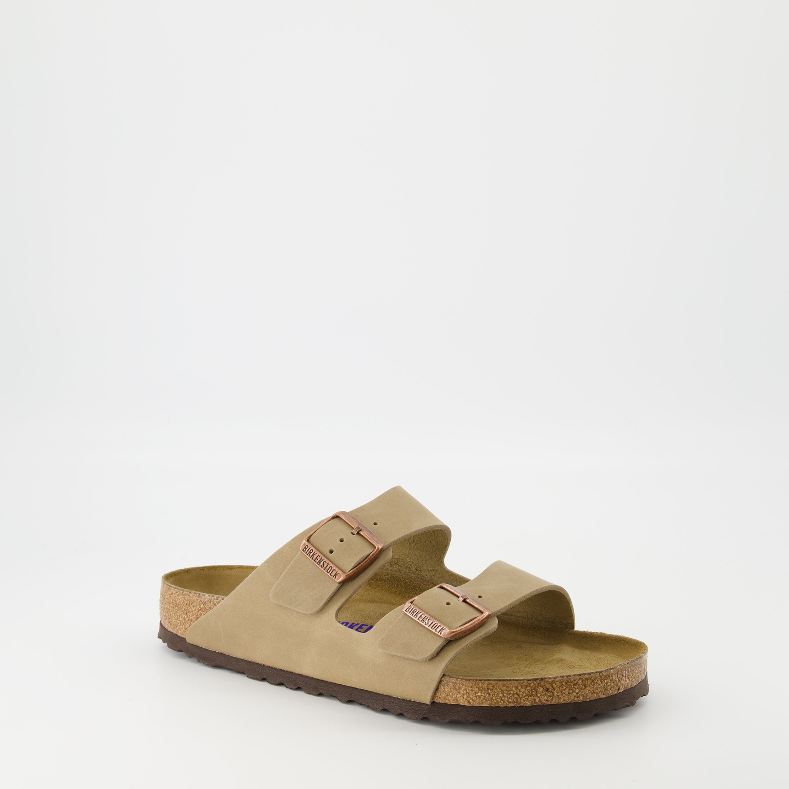 Chaussures ouvertes Sandales Arizona Birkenstock Beige Homme