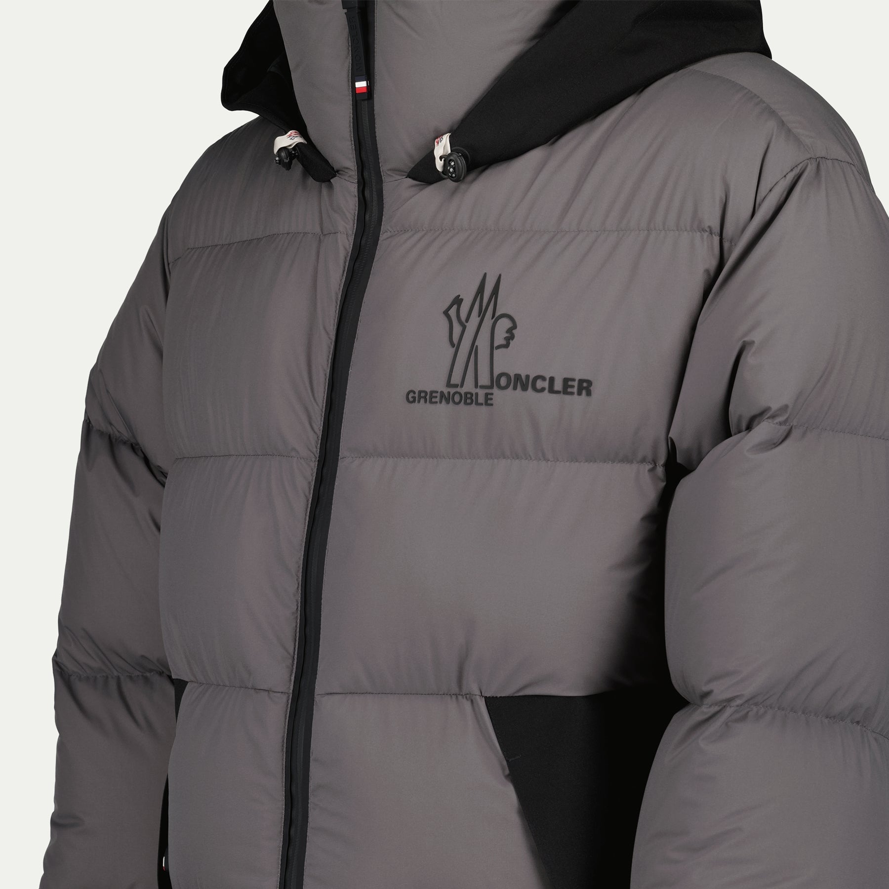 Mäntel Marcassin Daunenjacke Moncler Grenoble Grau Homme