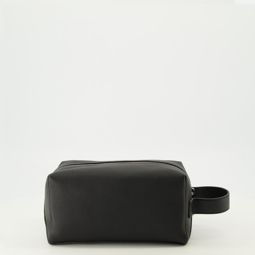 Bild der Fendi Lui schwarze Leder-Clutch der Marke Fendi für Frauen - Frühjahr-Sommer 2026 - Rückansicht