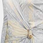 Robes Robe La Coupe des Dieux Versace Argenté Femme