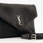 Pochettes Pochette Cassandre Enveloppe Saint Laurent Noir Homme