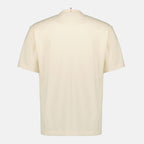 Imagen del artículo Camiseta blanca de denim con bolsillo de Moncler Grenoble para Hombre - Temporada Primavera-Verano 2026 - Vista Trasera