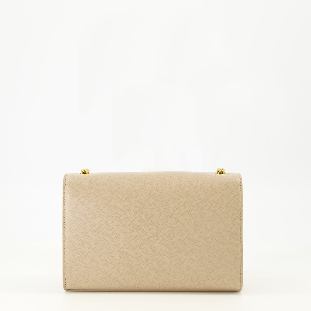 Image de l'article Sac New Kate small beige de la marque Saint Laurent pour Femme - Saison Printemps-Été 2026 - Vue de Dos