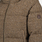 Casacos Doudoune Bouclée Seboune Moncler Marrom Femme