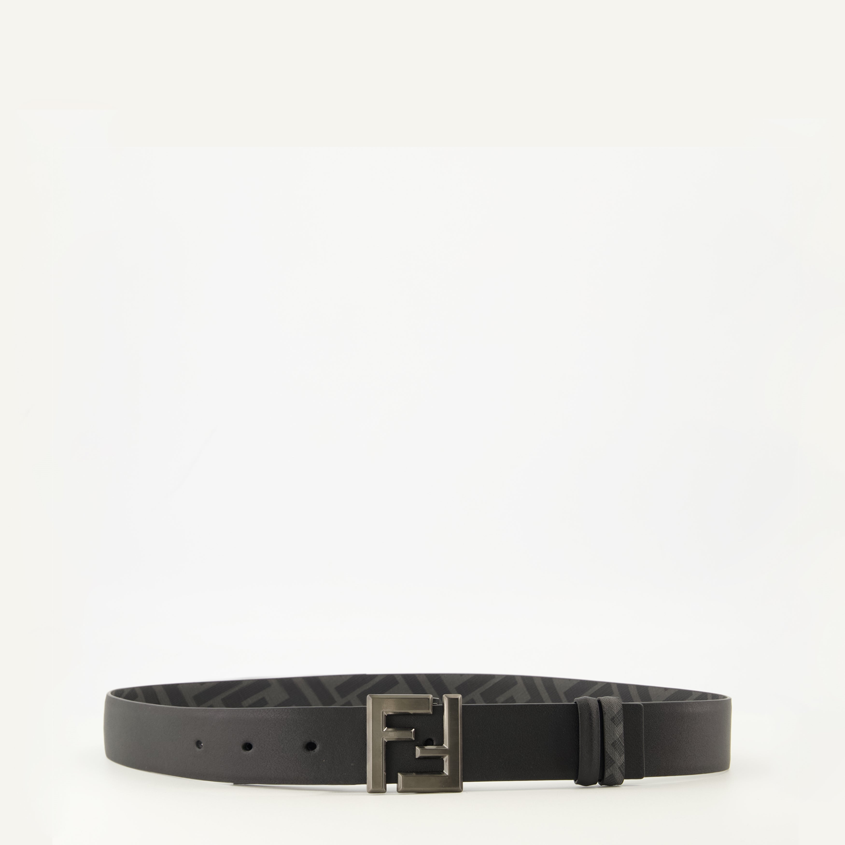 FF Squared Reversible Belt Black Fendi - 男性用 – myCompañero