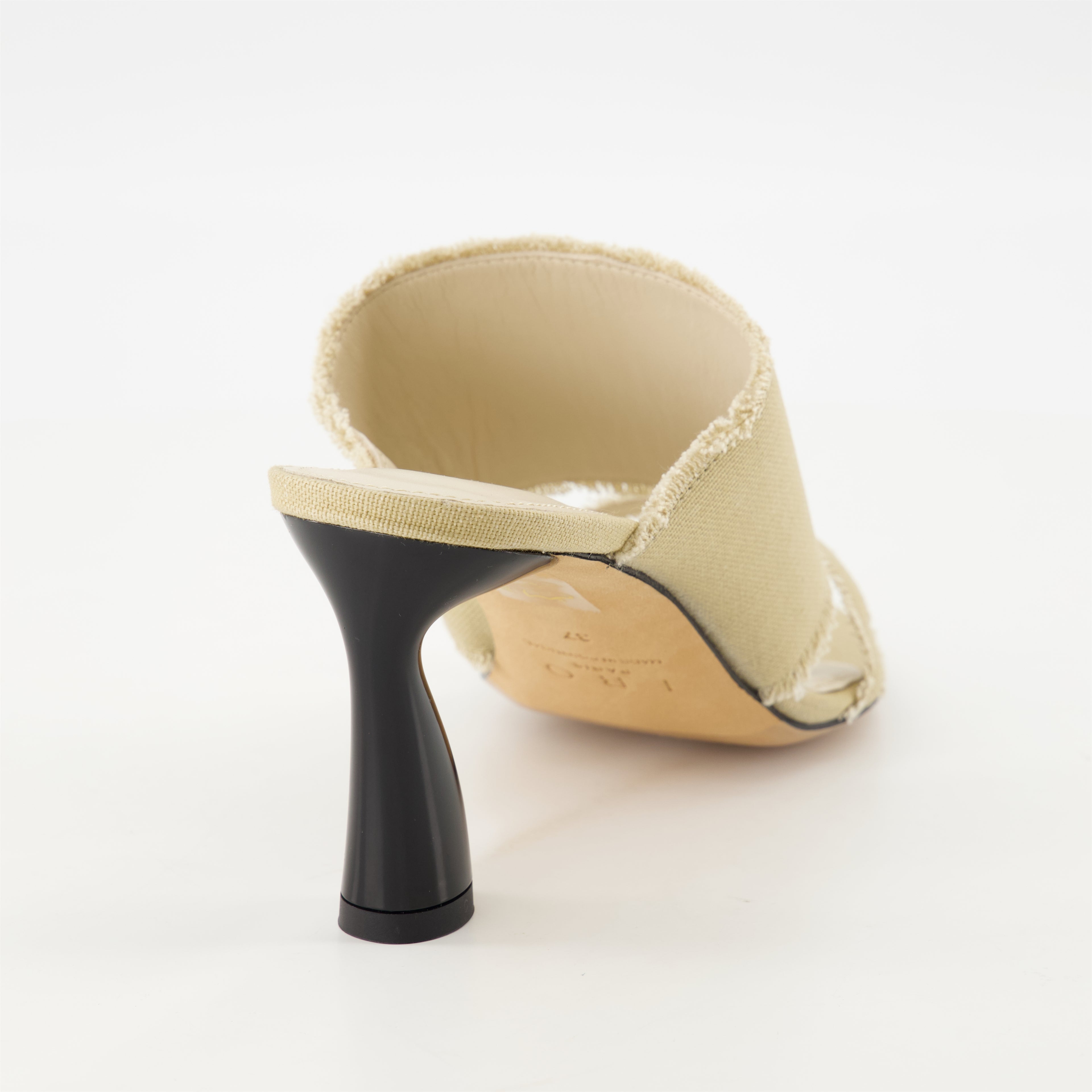 Chaussures ouvertes Mules Garnett Iro Beige Femme