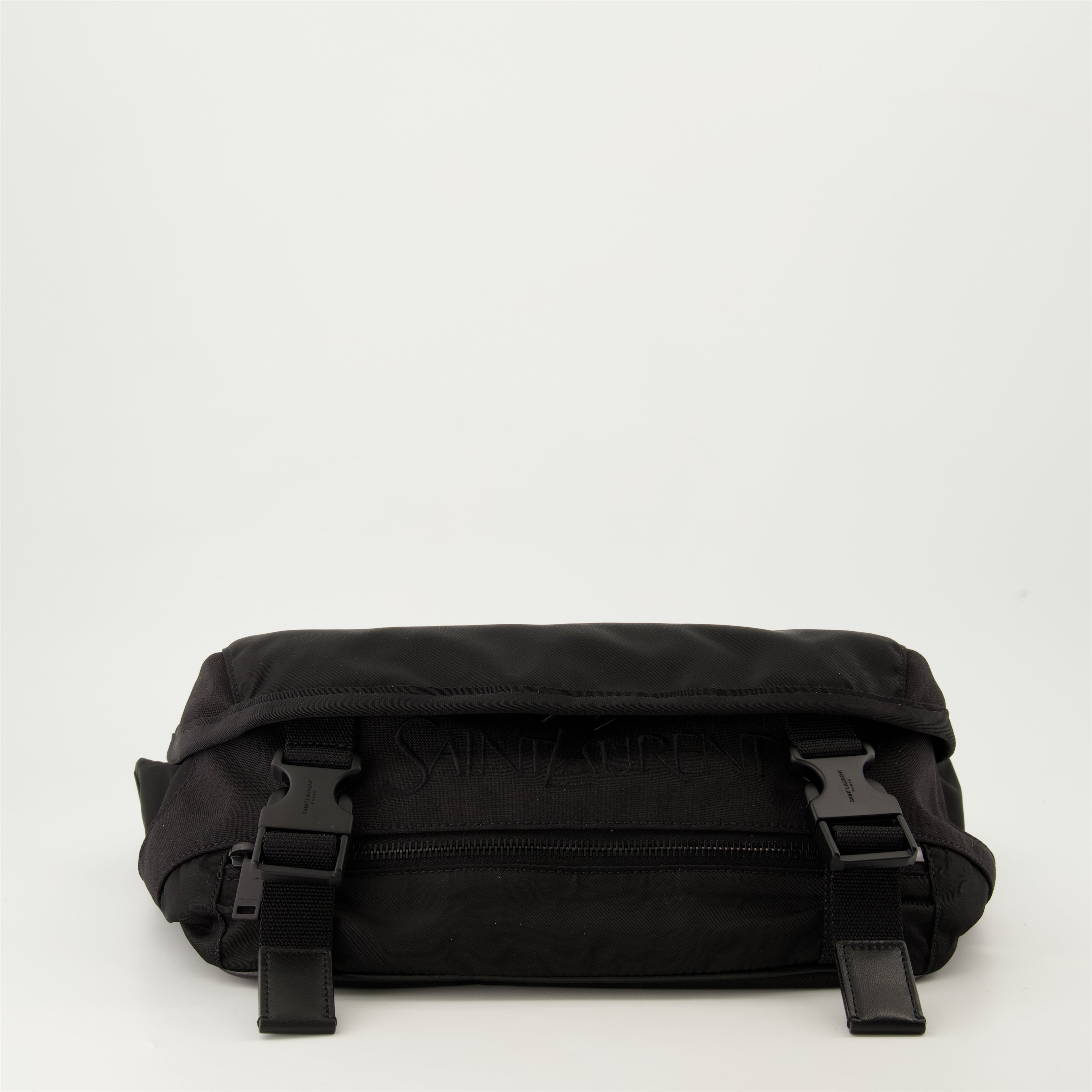 Sacs banane Sac banane en nylon Saint Laurent Noir Homme