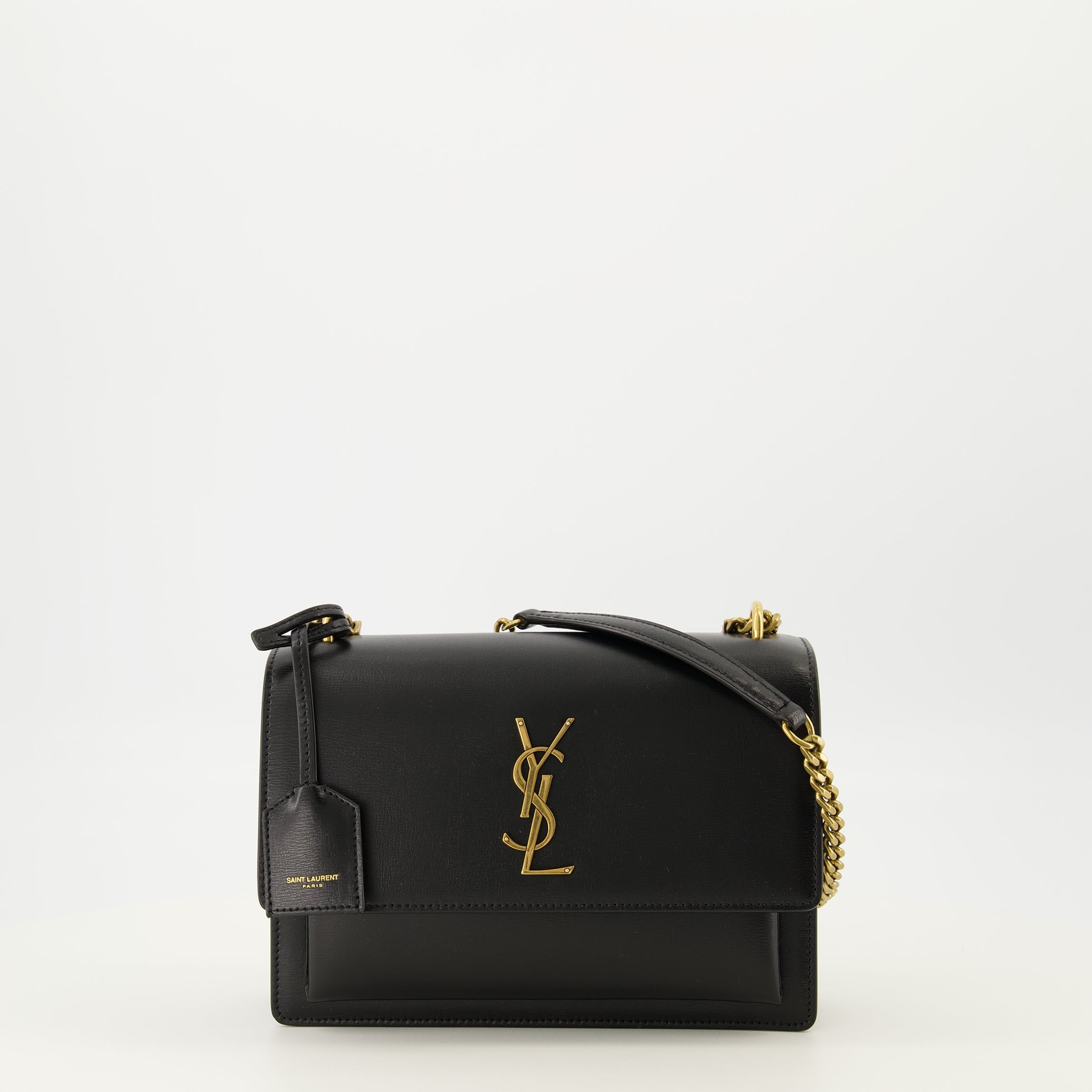 Image de l'article Sac Sunset medium de la marque Saint Laurent pour Femme - Saison Automne-Hiver 2025 - Vue de Face
