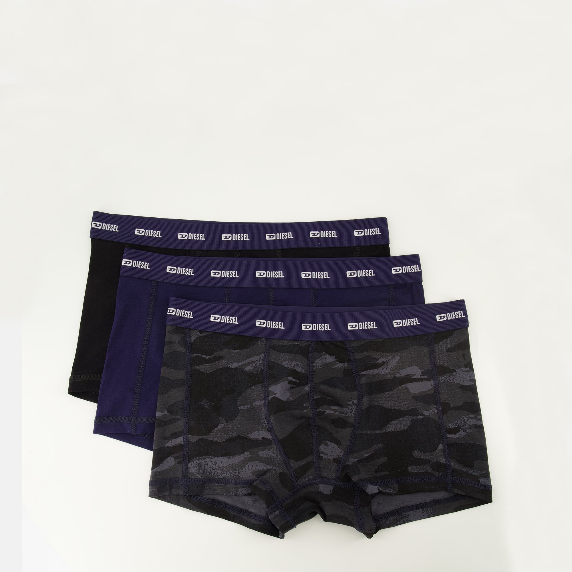 Sous-vêtements et homewear Set di Boxer Blu Marino Diesel Bleu fonce Homme