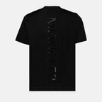 T-shirts Vertical Logo T-Shirt Moncler Black Homme