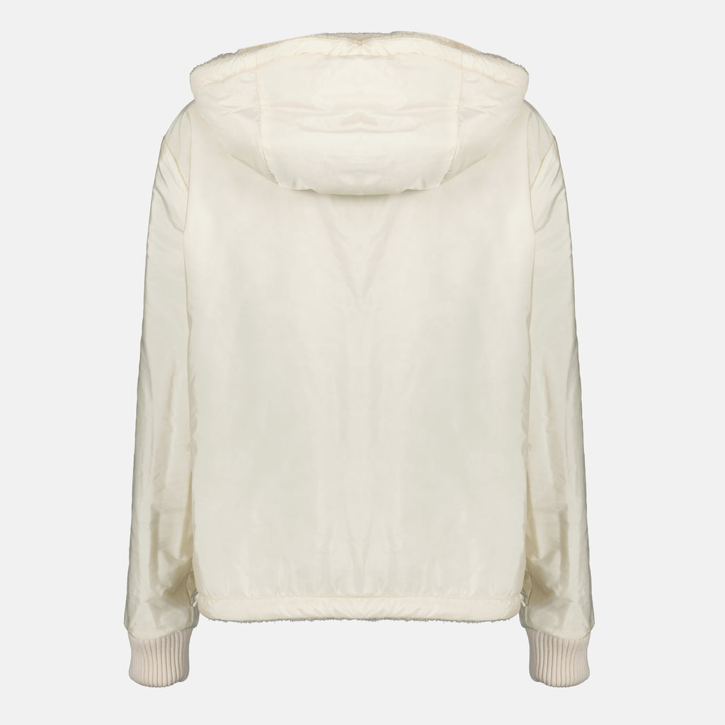 Image de l'article Sweat zippé en teddy réversible de la marque Moncler pour Femme - Saison Automne-Hiver 2025 - Vue détaillée_2