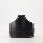 Ceintures Ceinture en cuir Lanny Iro Noir Femme