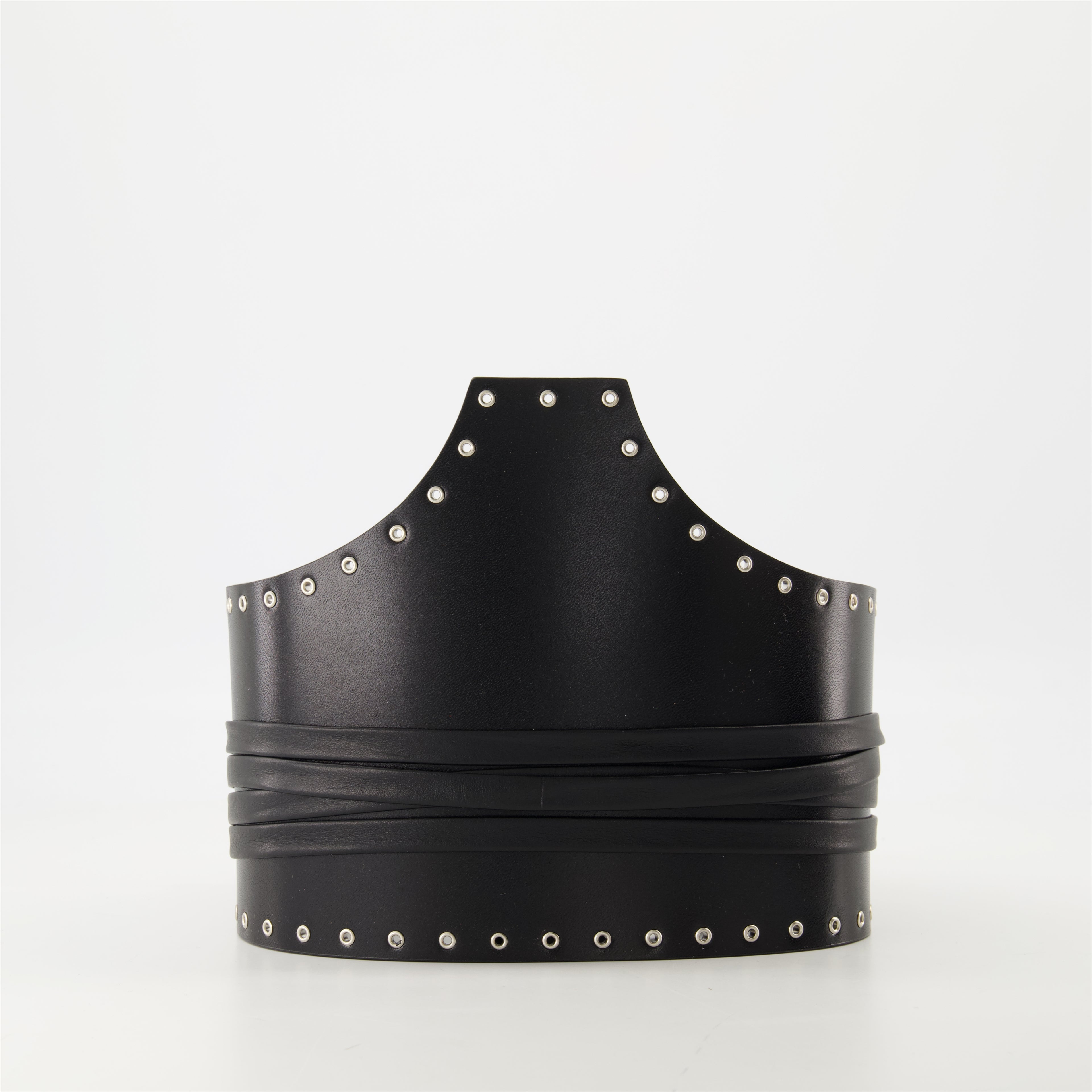 Ceintures Ceinture en cuir Lanny Iro Noir Femme