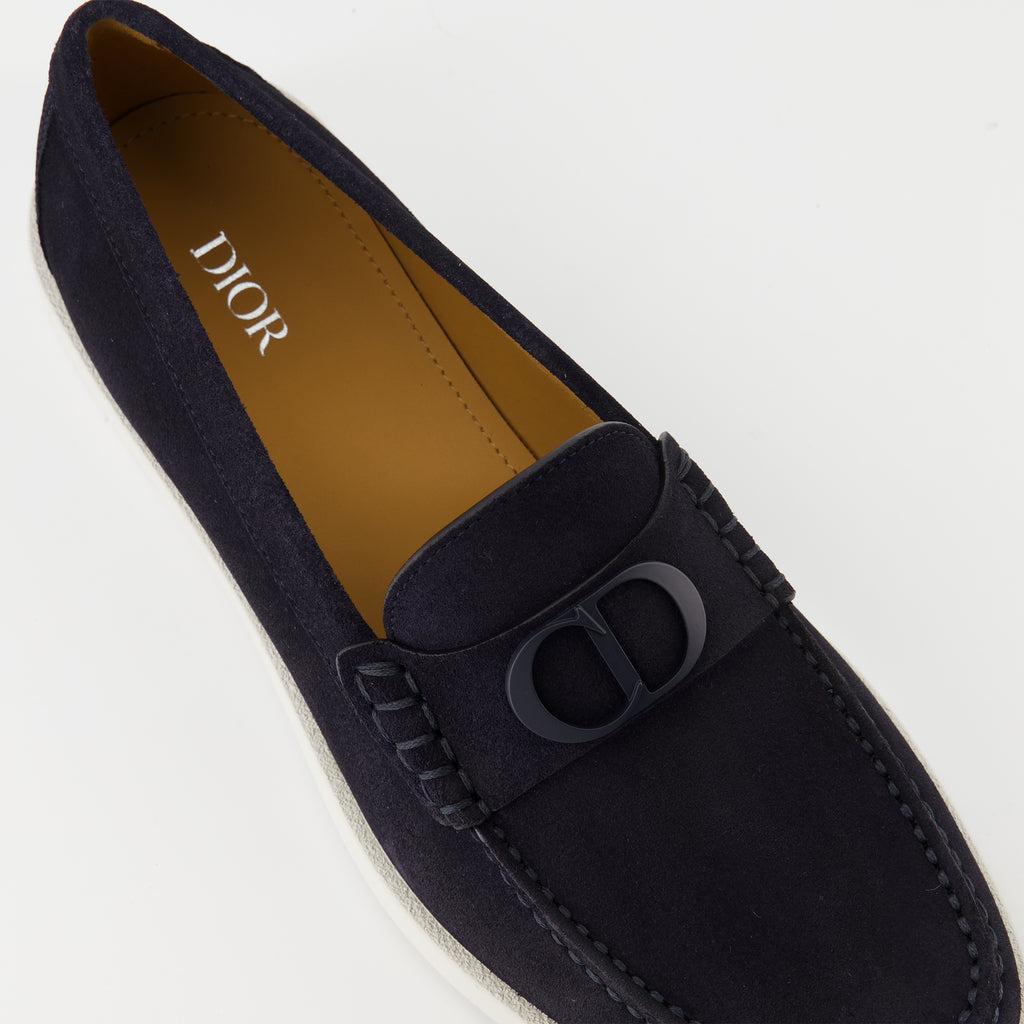Mocassins Granville Loafers Dior Bleu foncé Homme