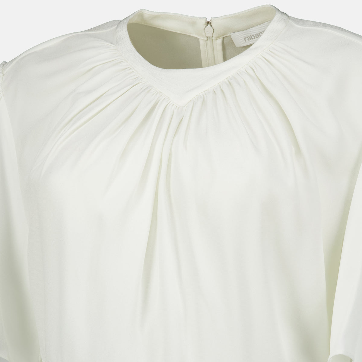 Tops Top froncé blanc Rabanne Blanc Femme