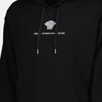 Sweatshirts Via Gesu Hoodie Versace Schwarz Mann