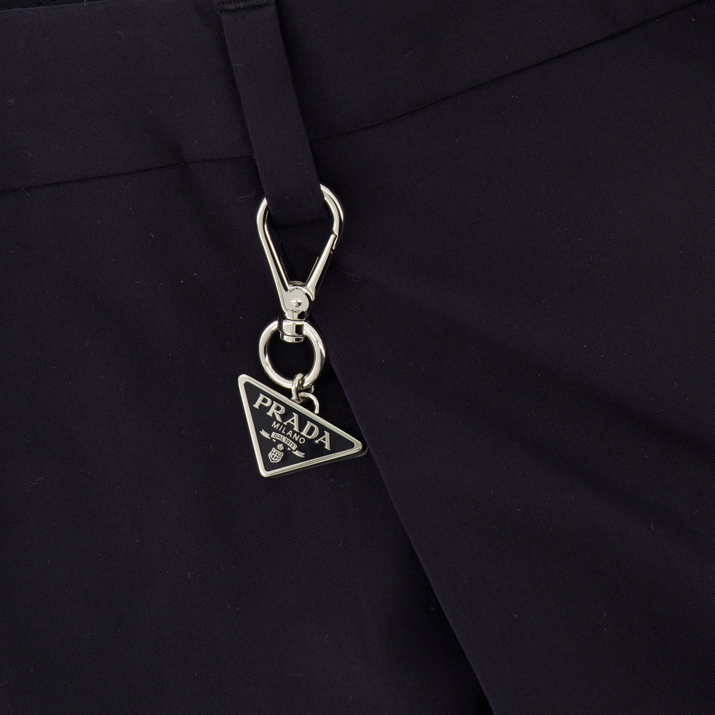 Immagine dei pantaloni da città blu navy del marchio Prada per uomo - Stagione Primavera-Estate 2026 - Vista Dettagliata_1