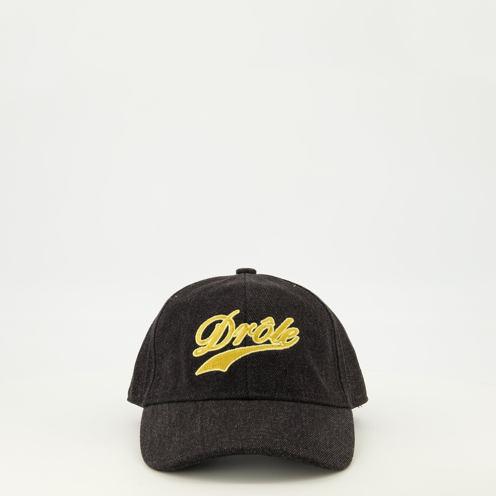 Chapeaux, casquettes et bonnets Lustige Mütze aus schwarzem Denim Drole De Monsieur Noir Homme