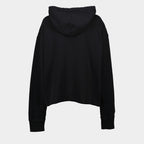 Sweatshirts Sweat à capuche imprimé Mm6 Noir Femme