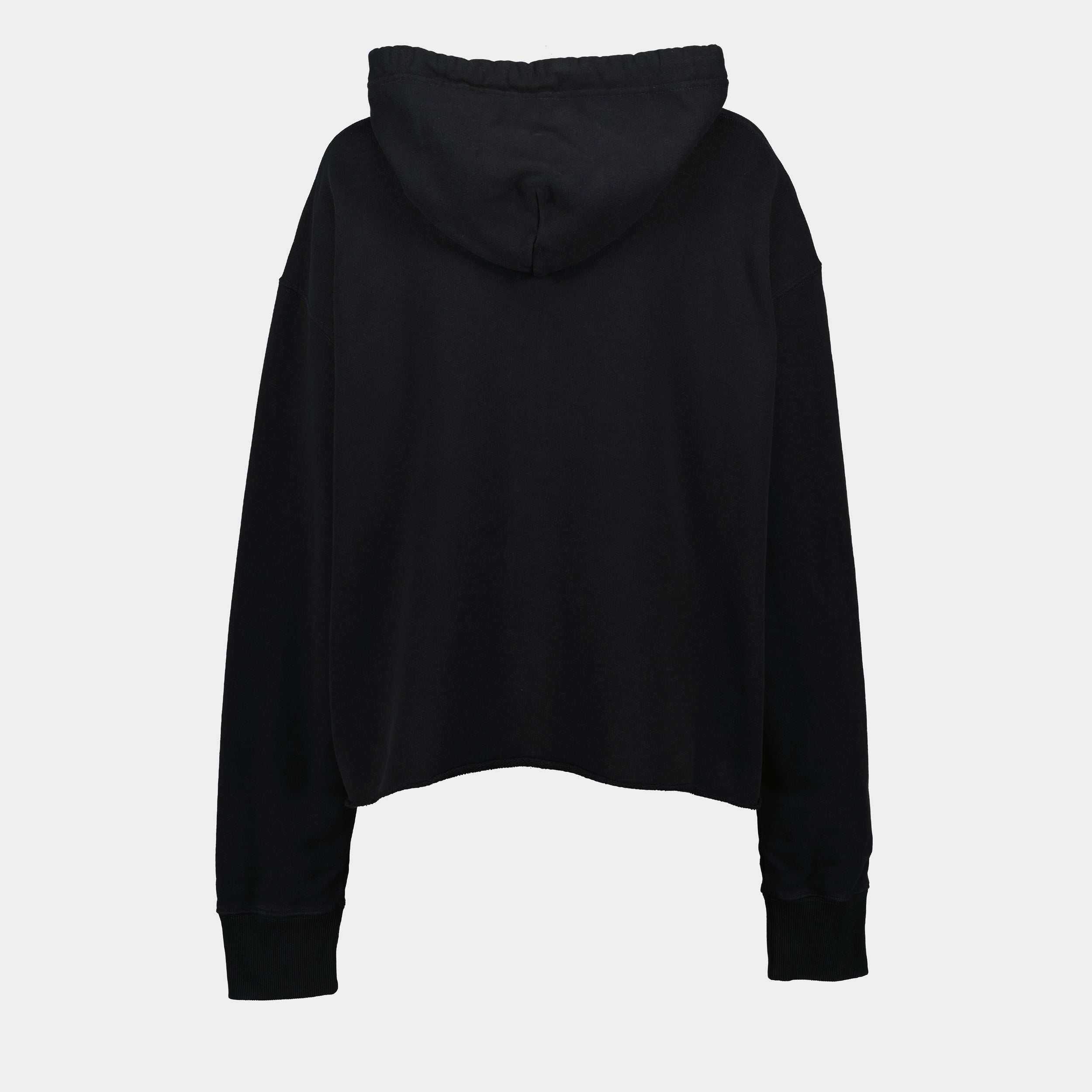 Sweatshirts Sweat à capuche imprimé Mm6 Noir Femme
