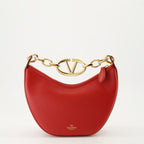 Umhängetaschen VLogo Moon Hobo Bag Valentino Garavani Rot Femme