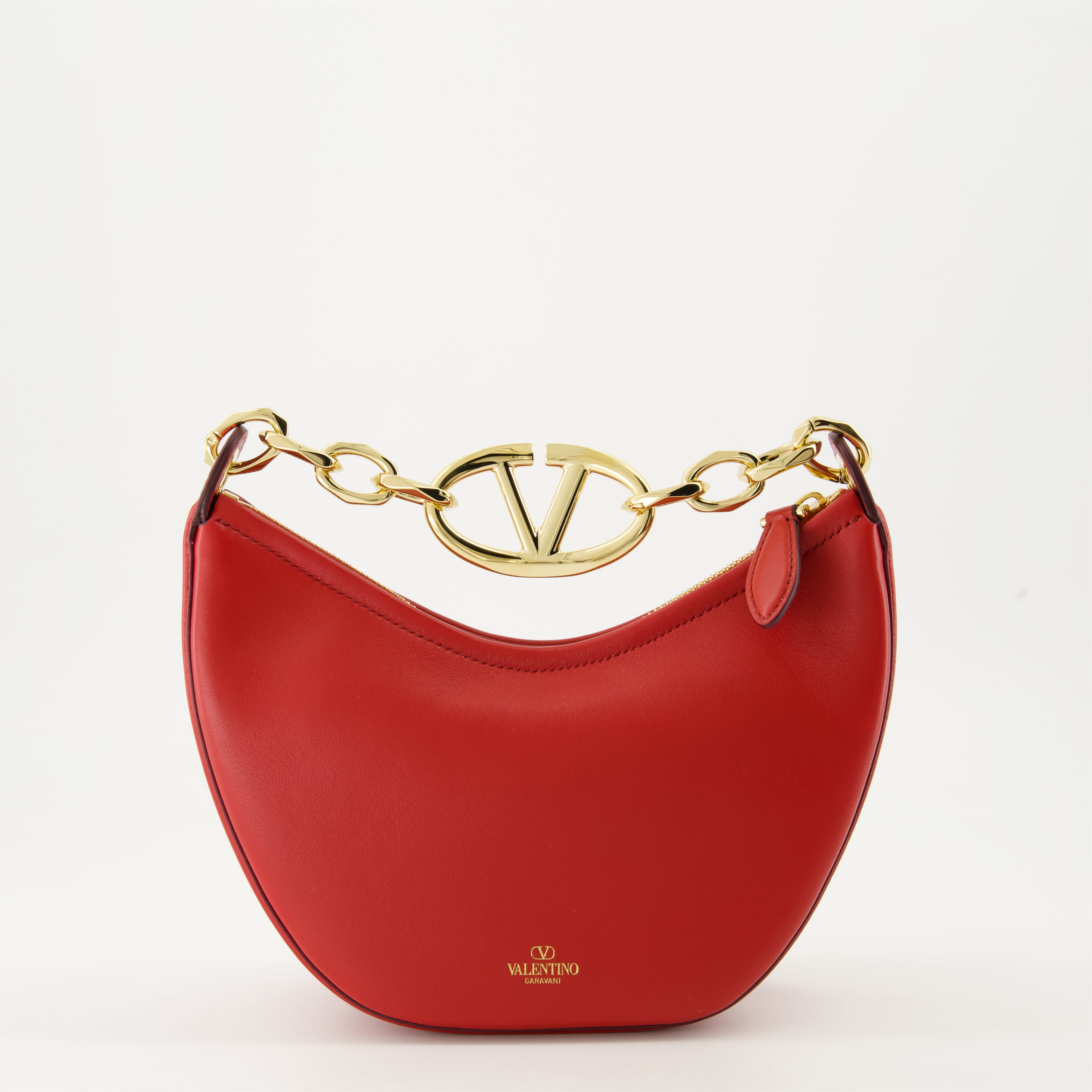 Sacs bandoulière Sac hobo VLogo Moon Valentino Garavani Rouge Femme