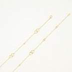 Imagen del collar VLogo Signature en metal dorado de la marca Valentino Garavani para mujer - Temporada Primavera-Verano 2026 - Vista Trasera