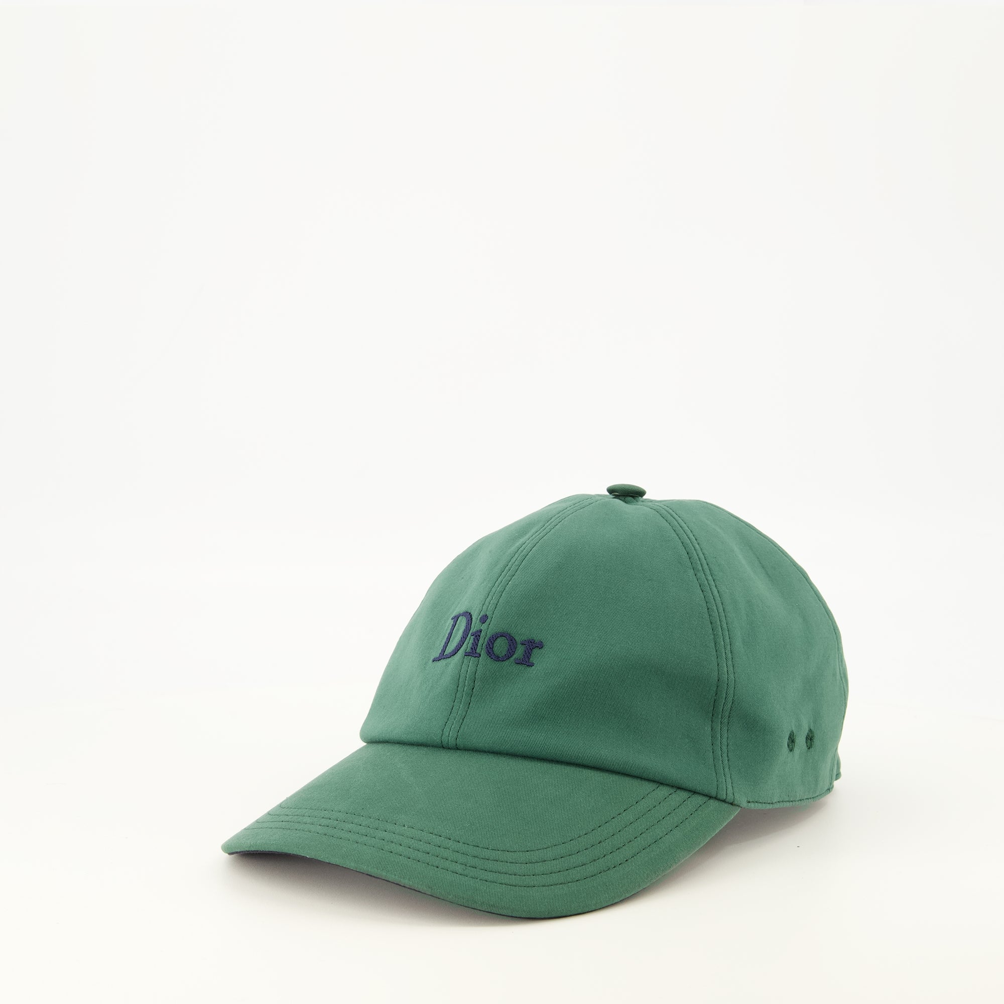 Chapeaux, casquettes et bonnets Gorra Verde Bordada Dior Vert Homme