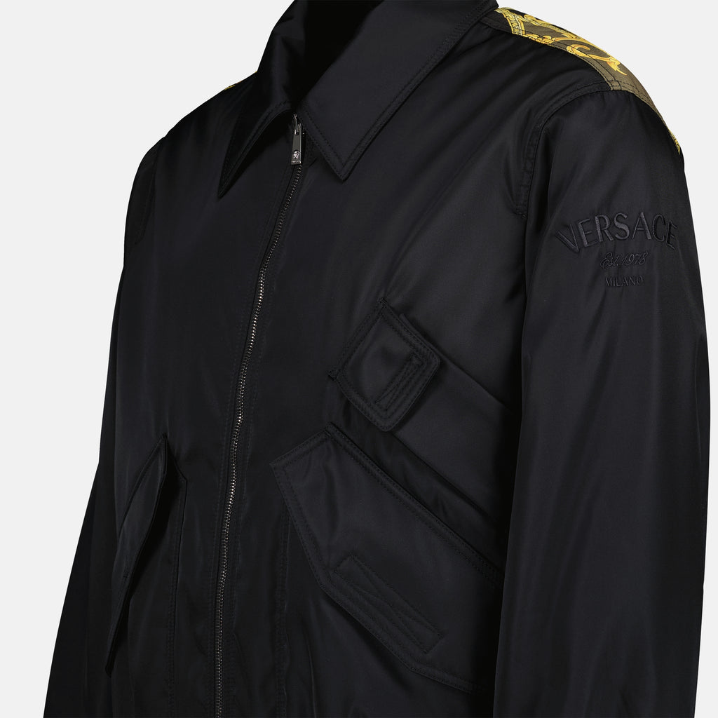 Vestes Veste réversible Versace Noir Homme