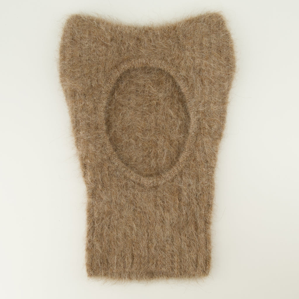 Chapeaux, casquettes et bonnets Alpaca Wool Ear Hood Maison Kitsune Beige Homme