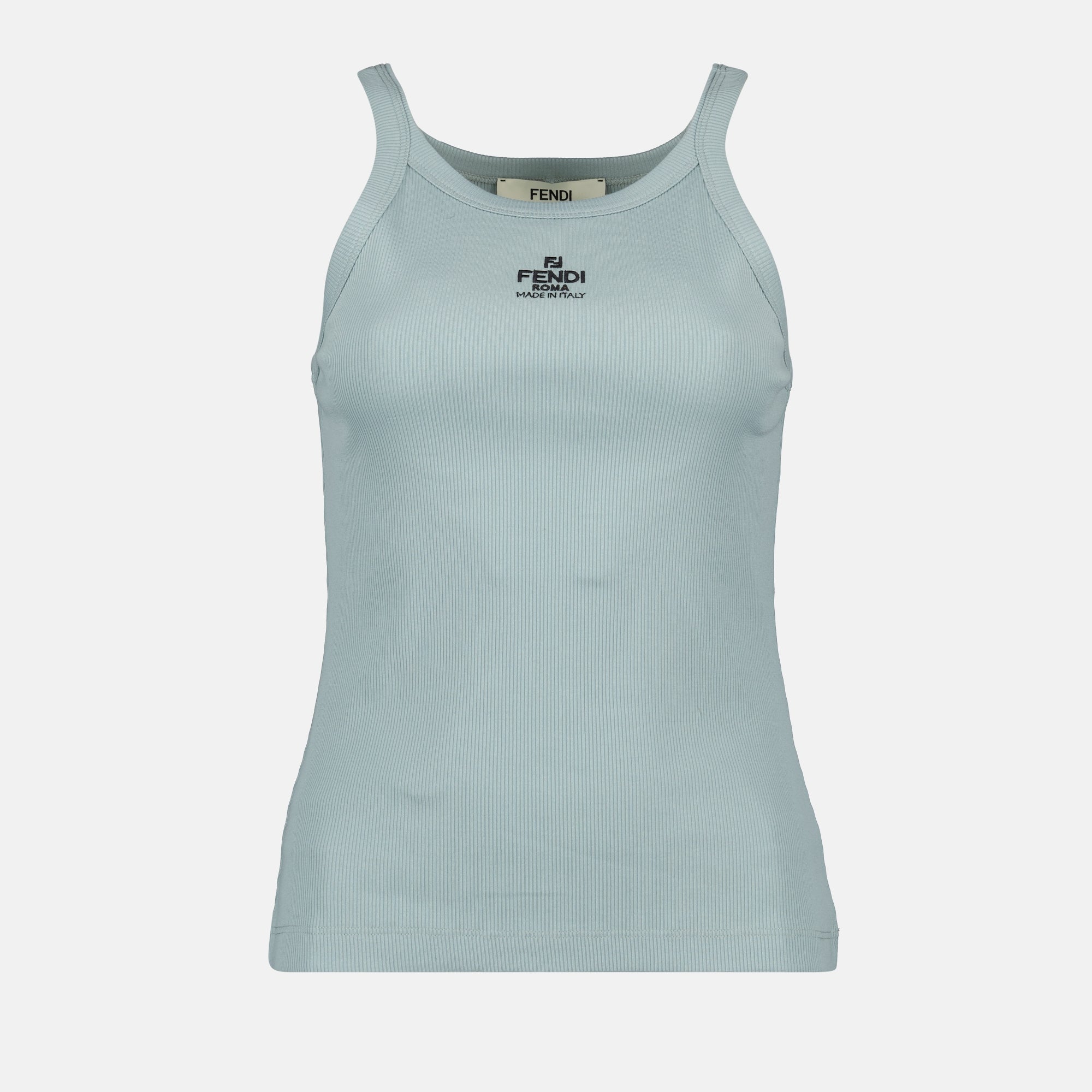 Tops Débardeur Fendi Roma Fendi Bleu Femme