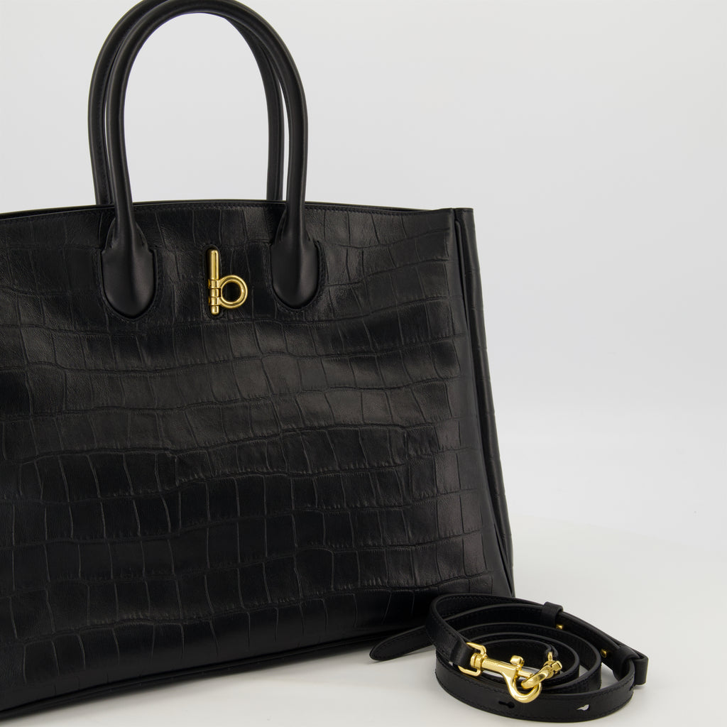 Tote bags Rocking Horse Tote Bag Burberry Black Femme