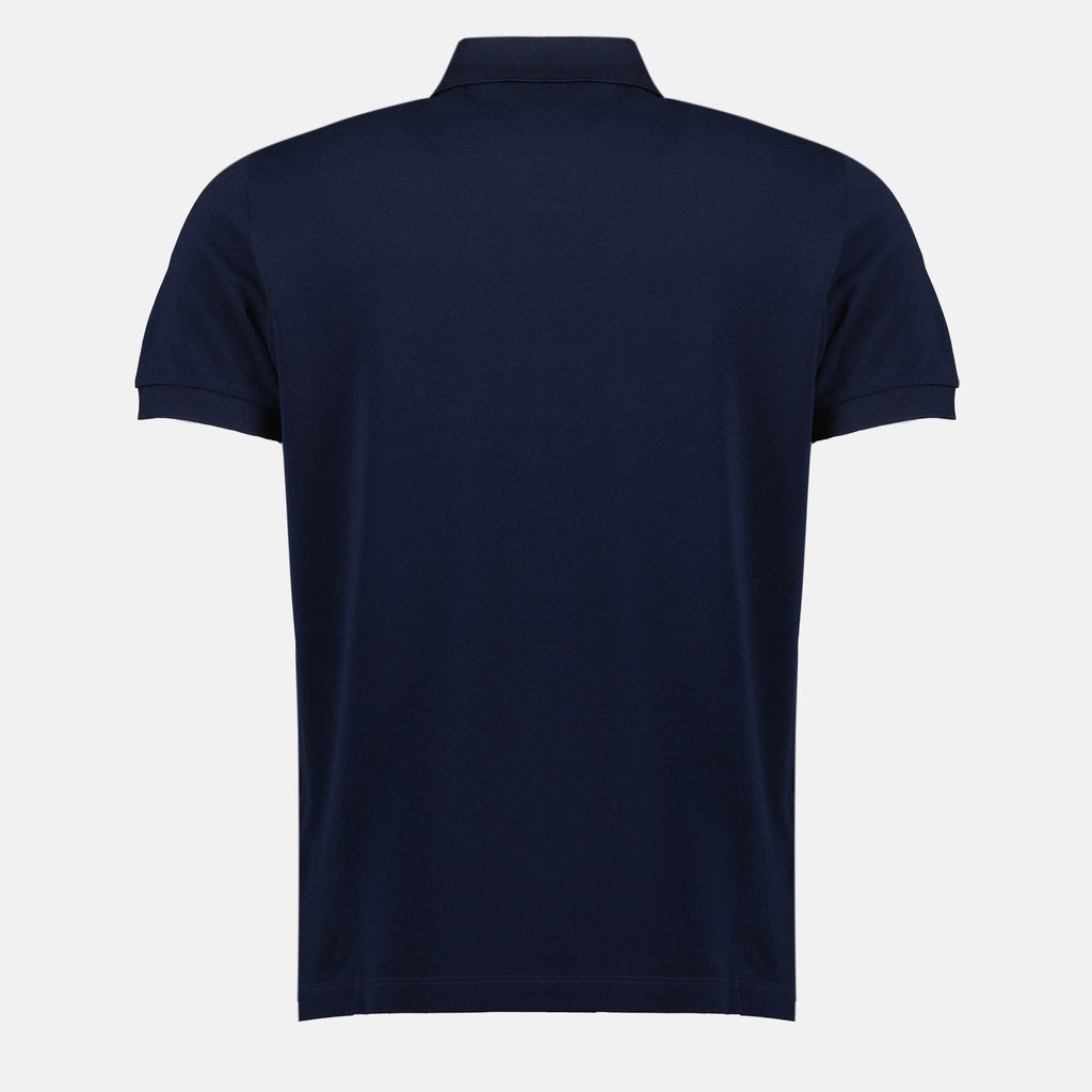 Polos Polo en coton Fendi Bleu foncé Homme