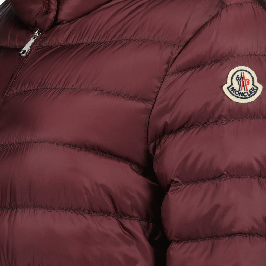 Vestes Doudoune Lans Moncler Bordeaux Femme
