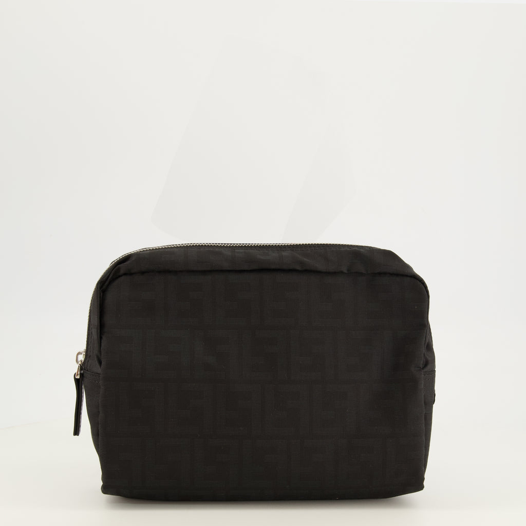 Pochettes Medium Kulturbeutel Fendi Noir Unisexe