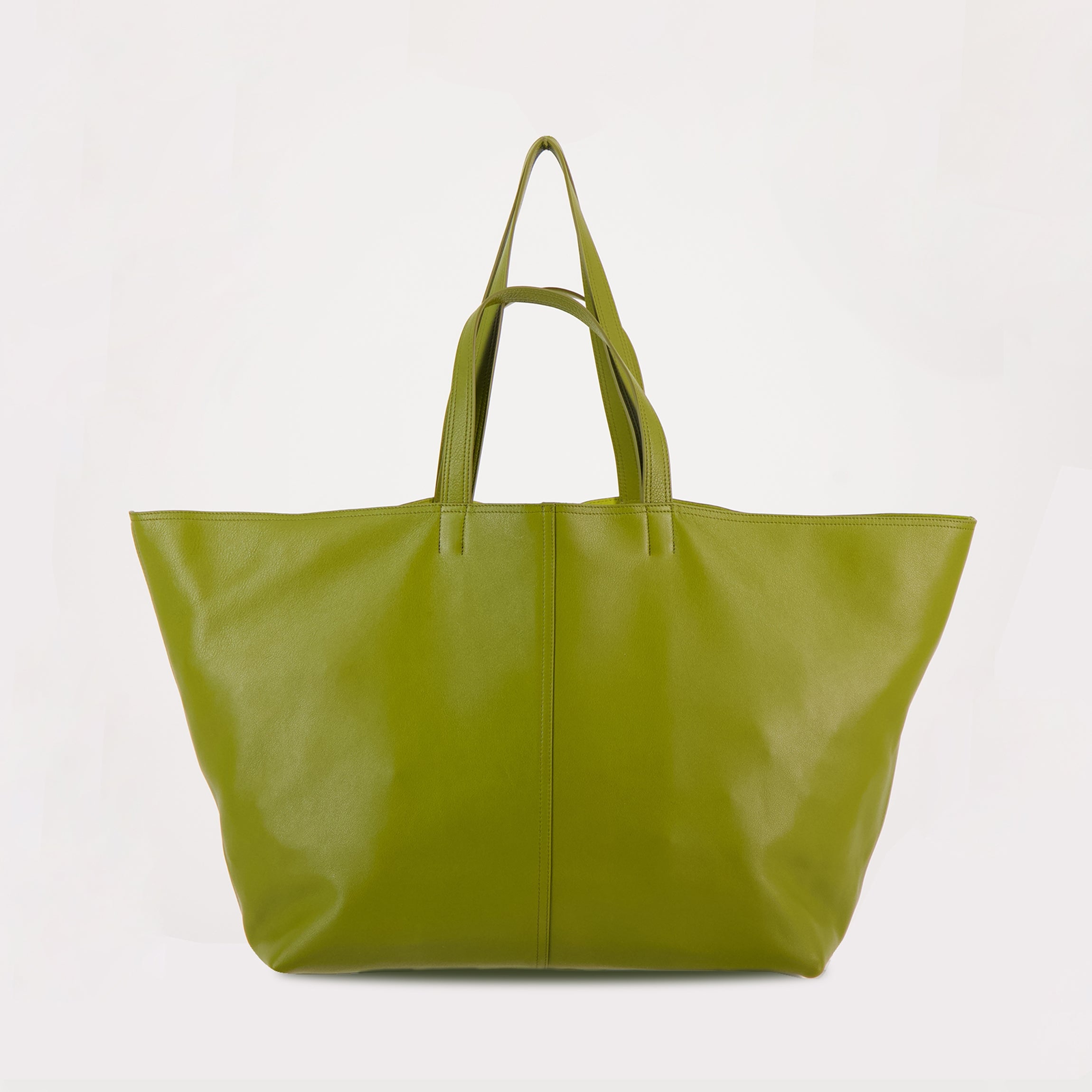 Tote bags Maxi tote bag Ami PARIS Green Unisex