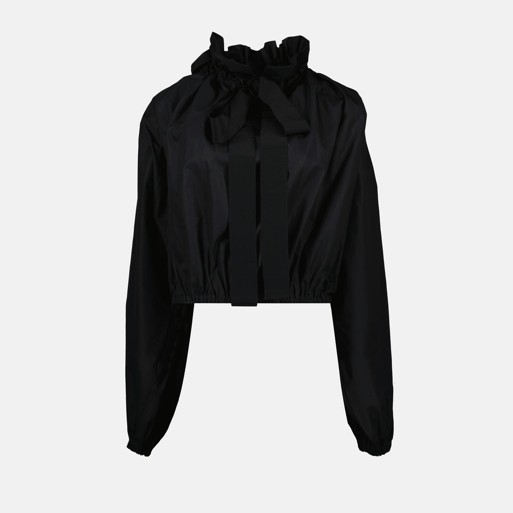 Immagine della Blusa Iconica in cotone del marchio Patou per Donna - Stagione Autunno-Inverno 2025 - Vista Frontale