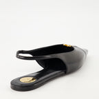 Image de l'article Ballerines babylone Slingbacks de la marque Saint Laurent pour Femme - Saison Automne-Hiver 2025 - Vue arrière