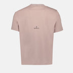 T-shirts T-shirt à logo Moncler Rose Homme