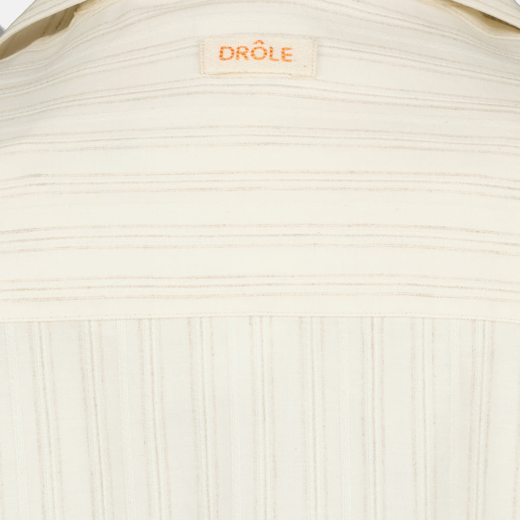 Chemises Chemise Cubaine Drole De Monsieur Beige Homme