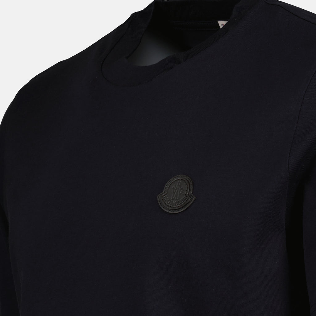 T-shirt T-shirt con Logo Moncler Blu scuro Homme