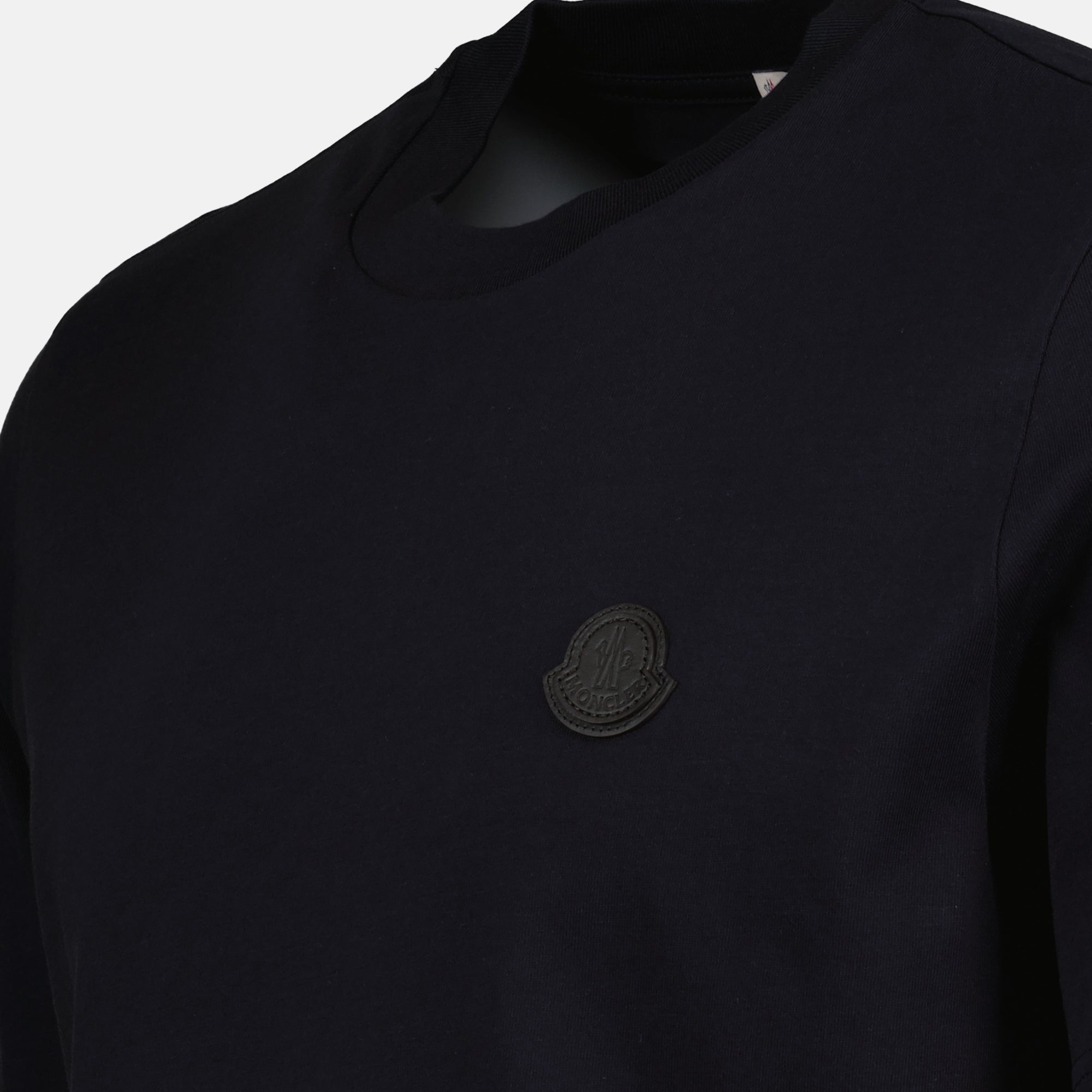 T-shirt T-shirt con Logo Moncler Blu scuro Homme