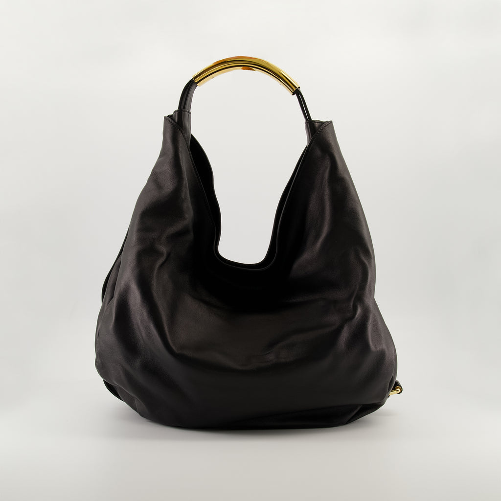 ハンドバッグ・ショルダーバッグ サック ハンドル ミー ミディアム Moschino 黒 女性