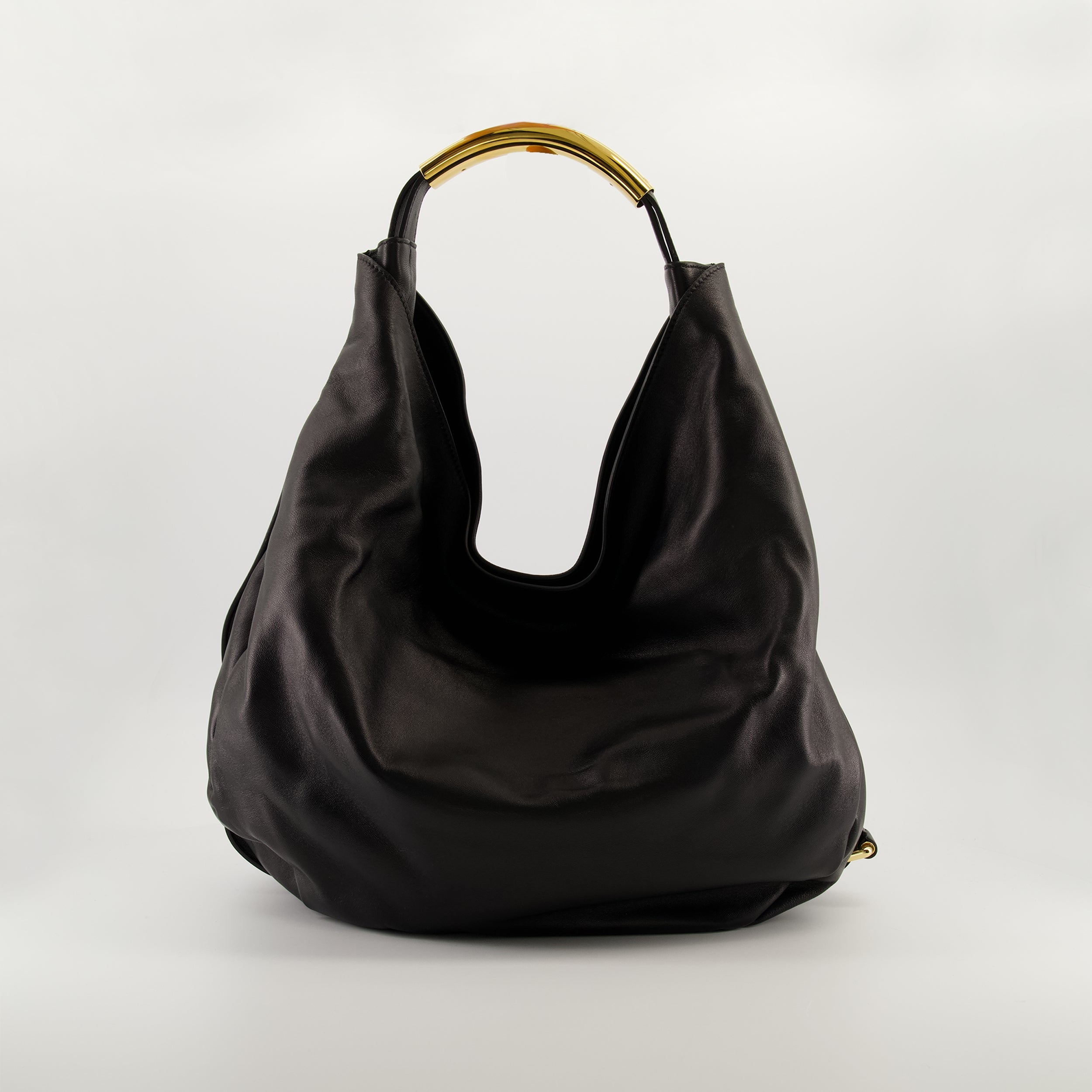 ハンドバッグ・ショルダーバッグ サック ハンドル ミー ミディアム Moschino 黒 女性