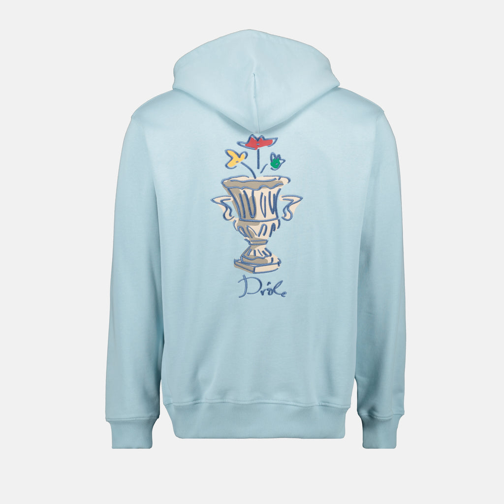 Sweatshirts Vase Hoodie Drole De Monsieur Blue Homme