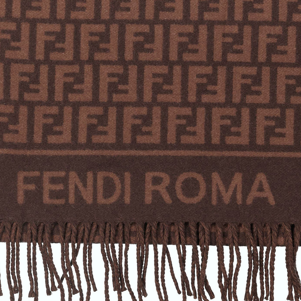 Scarves and gloves Écharpe FF Fendi Brown Femme